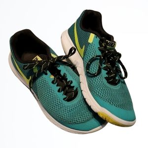 Nike Flex Experience RN 5 Clear Jade Volt Black Green Athletc Show Size 8